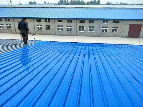 建平 彩钢瓦喷漆翻新工业厂房、仓库